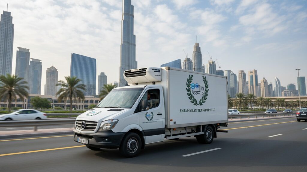 Chiller Truck Rental in Dubai