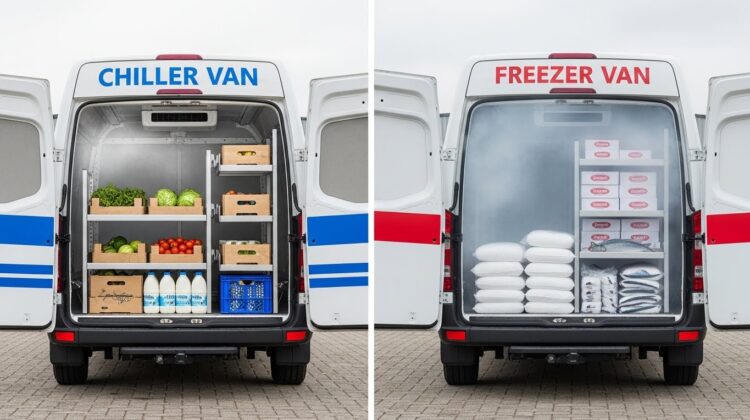 Chiller Van vs. Freezer Van