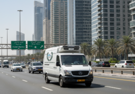 hiace chiller van for rent